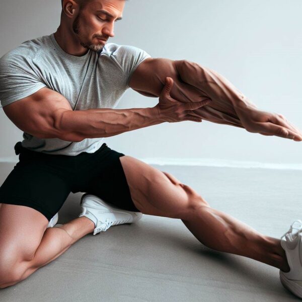 Rozciąganie mięśnia dwugłowego uda